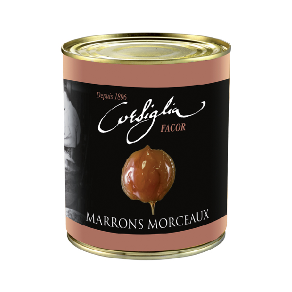 Broken Candied Chesnuts in Syrups 4/4