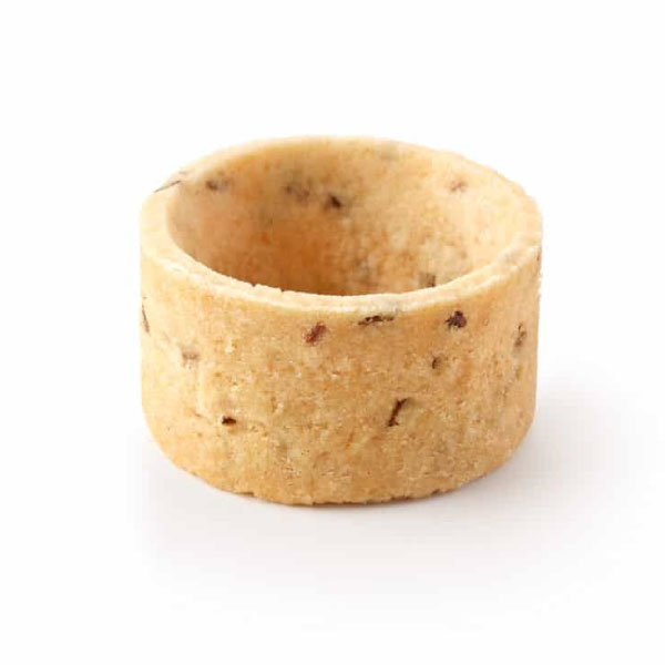 Straight-edge mini tartlet , onion