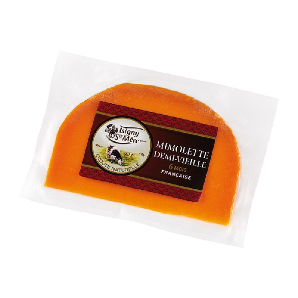 Mimolette Young Campagnette vacuum-packed portion - Maturation( 2 months)  