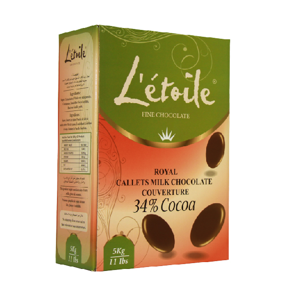 Royal Dark Chocolate Callets 34%