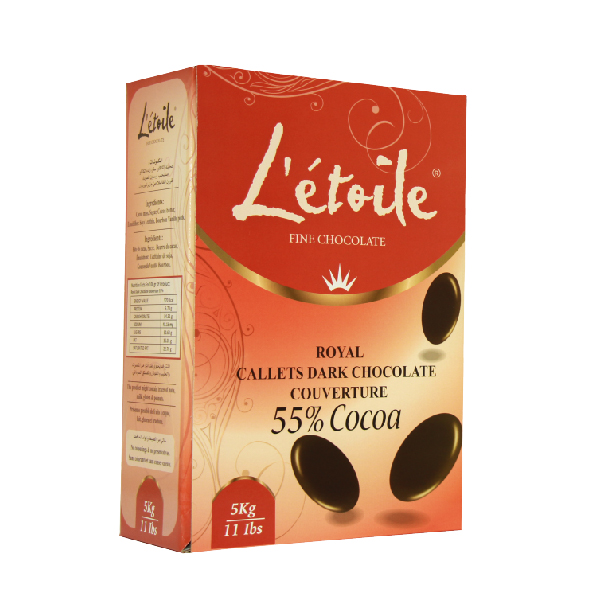 Royal Dark Chocolate Callets 55%