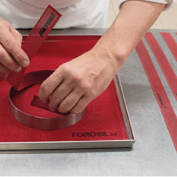 Micro-perforated silicone strip