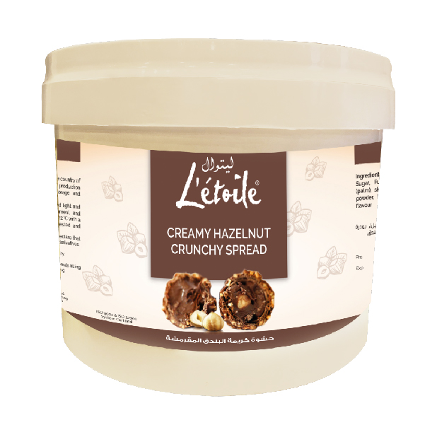 L'étoile Creamy Hazelnut Cruchy Spread (Roche)