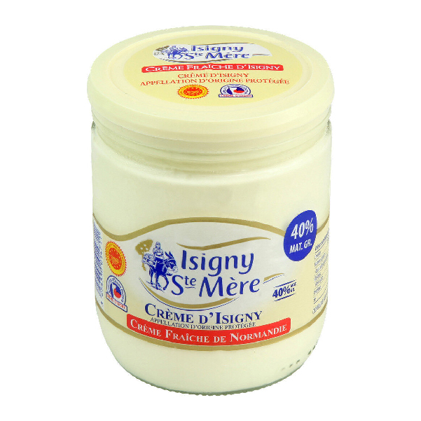 Crèmes Fraîches d’Isigny AOP 40% fat , 40cl