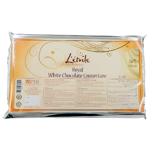 Royal Cocoa Butter White Chocolate 30%