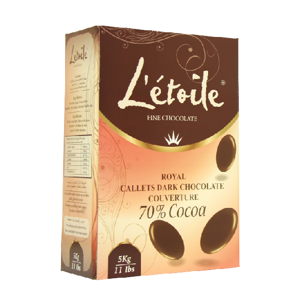 Royal Dark Chocolate Callets 70%