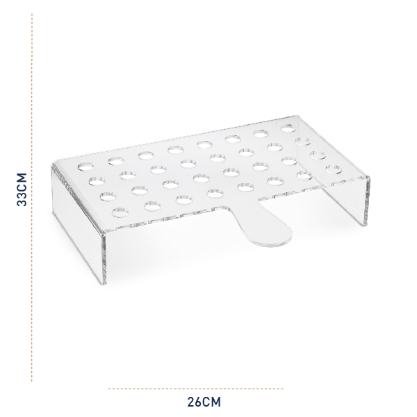 PLASTIC CORNET HOLDER- PALETTE