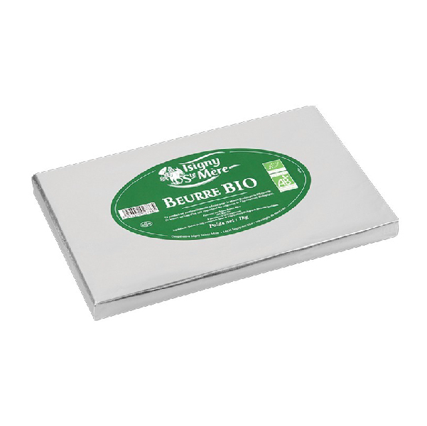 Organic puff pastry butter sheet