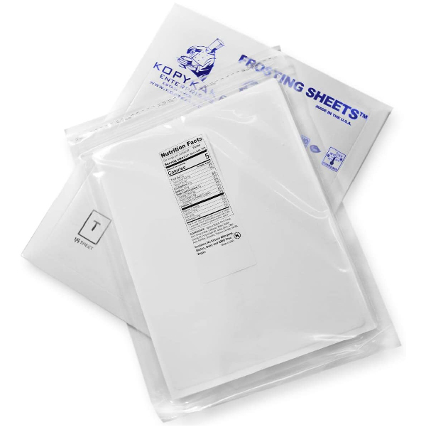 ½ Frosting Sheets “10x16” Sheets A3