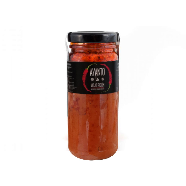 Red Spicy Mojo AYANTO sauce from Canary Island
