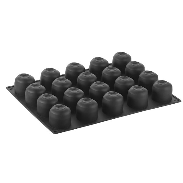 3D Pavoflex silicone mould TUTTI FRUTTI -20 indents apple