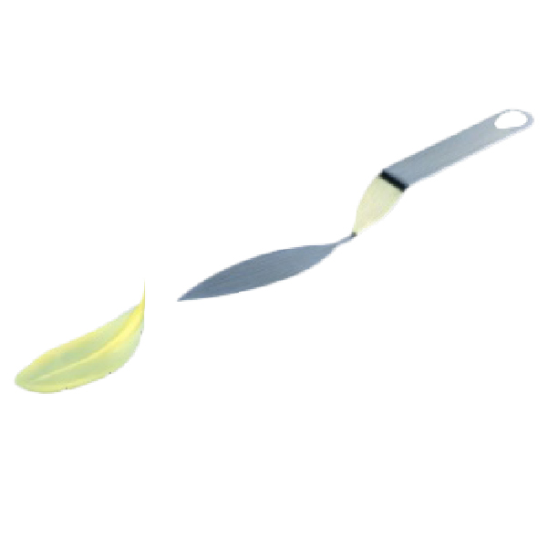 FLYCHOC stainless steel tool to create chocolate decorations - plume
