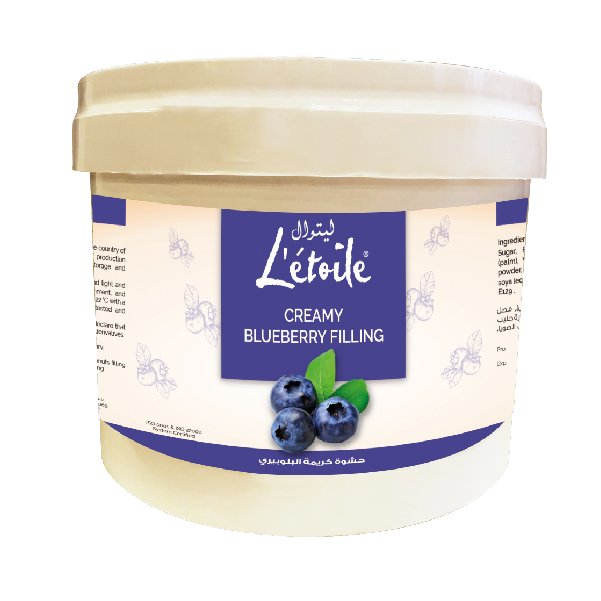 Letoile creamy blueberry filling 