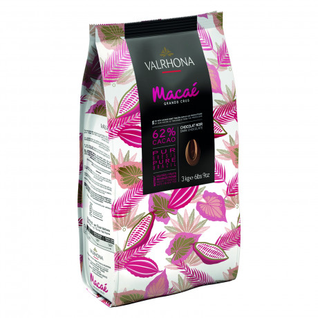 DARK MACAE 62% BEANS PURE BRAZIL