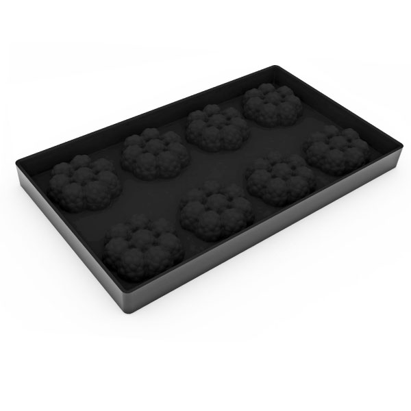 Silicone top mould for single-serving portions MINI RAVEN Laghi and Caridi