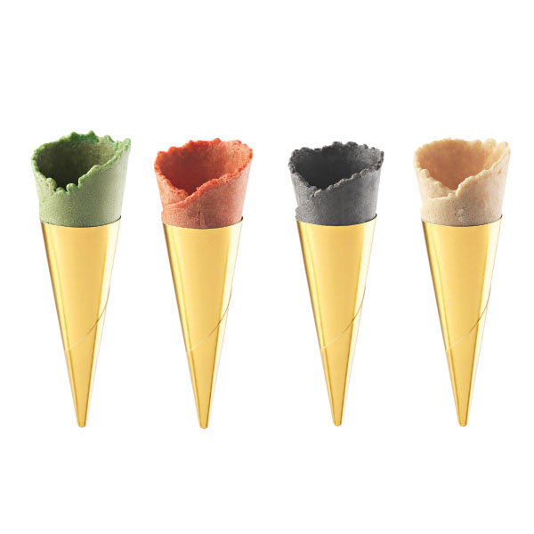 Mini cone flavours coating non-moisture (upstanding+sleeve)