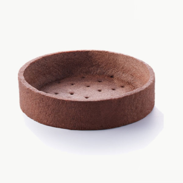 Straight-Edge Tartlet, COCOA 80 mm
